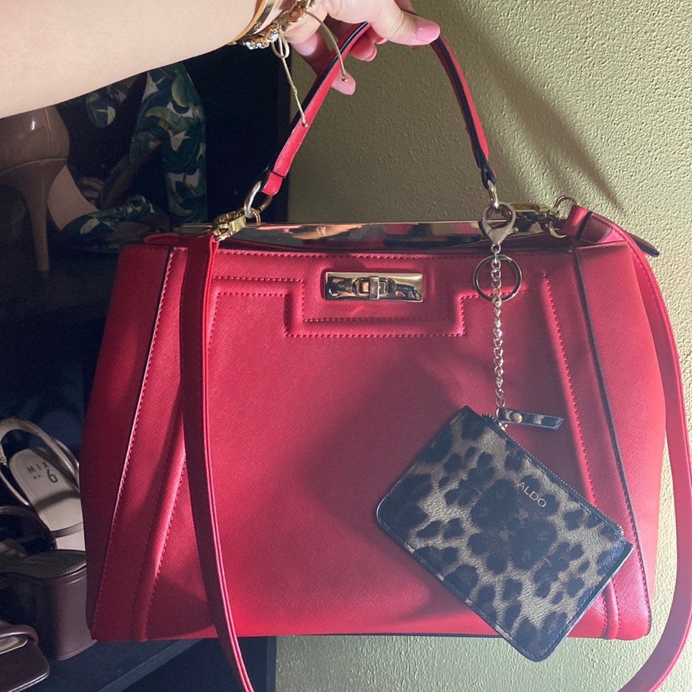 Red ALDO Purse